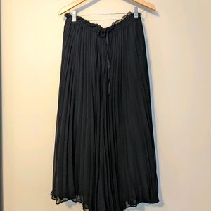 Zara wide-leg crops culottes palazzo pants